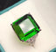 14K GOLD 25.2 CT NATURAL TOURMALINE & DIAMOND RING