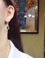 14K GOLD 3.39 CTW MUZO GREEN NATURAL EMERALD & DIAMOND EARRINGS