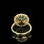 14K GOLD 2.00 CTW VIVID GREEN NATURAL EMERALD & DIAMOND RING/PENDANT