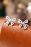 14k Gold 0.7 Ct Natural H Diamond Earrings