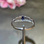 14K GOLD 1.30 CT NATURAL SAPPHIRE RING