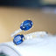 14.39 CTW TOPAZ RING &0.42 CT DIAMOND EARRINGS &0.90 SAPPHIRE RING & 1.21 CTW SAPPHIRE RING