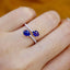 14.39 CTW TOPAZ RING &0.42 CT DIAMOND EARRINGS &0.90 SAPPHIRE RING & 1.21 CTW SAPPHIRE RING