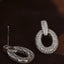 14K GOLD 1.32 CT NATURAL H DIAMOND EARRINGS