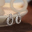 14K GOLD 1.32 CT NATURAL H DIAMOND EARRINGS