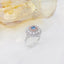 14K GOLD 1.98 CTW NATURAL BLUE DIAMOND & DIAMOND RING