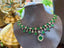 14K GOLD 10.8 CT VIVID GREEN NATURAL EMERALD & DIAMOND NECKLACE