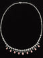 14K GOLD 4.87 CTW NATURAL PINK DIAMOND & DIAMOND NECKLACE