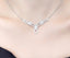 14K GOLD 0.89 CT NATURAL H DIAMOND NECKLACE