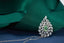 14K GOLD 1.66 CTW NATURAL GREEN DIAMOND & DIAMOND PENDANT