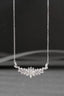 14K GOLD 1.08 CT NATURAL H DIAMOND NECKLACE