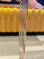 Platinum/14K Gold Natural 3 Ctw Colorful Sapphire Bracelet