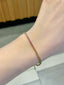 Platinum/14K Gold Natural 3 Ctw Colorful Sapphire Bracelet