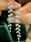 14K GOLD 0.6 CT NATURAL H DIAMOND EARRINGS