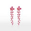 14K Rose Gold 0.35 CTW Natural Ruby Earrings