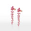 14K Rose Gold 0.35 CTW Natural Ruby Earrings