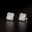 14k Gold 0.7 Ct Natural H Diamond Earrings