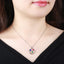 14k Gold 1.00 Ctw Natural Ruby & Emerald & Sapphire & Diamond Pendant( Without Chain )