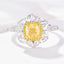 14K GOLD 1.67 CTW NATURAL YELLOW DIAMOND & DIAMOND RING/PENDANT