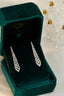 14K GOLD 0.68 CT NATURAL H DIAMOND EARRINGS