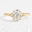 14K GOLD 2.12 CT NATURAL H DIAMOND RING