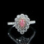 14K GOLD 0.67 CTW NATURAL PINK DIAMOND & DIAMOND RING/PENDANT