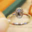 14K GOLD 1.56 CTW NATURAL SAPPHIRE & DIAMOND RING