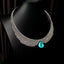 High-end 14K GOLD 36.03 CTW NATURAL PARAIBA TOURMALINE & DIAMOND NECKLACE (Video)