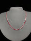 High-end 14K GOLD 21.14 CTW PIGEON BLOOD RED NATURAL RUBY & DIAMOND NECKLACE ( Video)