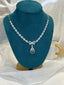 14K GOLD 2.38 CT NATURAL H DIAMOND NECKLACE
