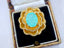 14K GOLD 3.29 CTW NATURAL PARAIBA TOURMALINE & DIAMOND RING