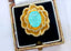 14K GOLD 3.29 CTW NATURAL PARAIBA TOURMALINE & DIAMOND RING