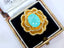 14K GOLD 3.29 CTW NATURAL PARAIBA TOURMALINE & DIAMOND RING