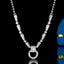 14K GOLD 0.52 CT NATURAL H DIAMOND NECKLACE