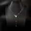 14K GOLD 0.60 CT NATURAL H DIAMOND NECKLACE