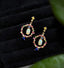 14K YELLOW GOLD 0.4 CT NATURAL OPAL EARRINGS