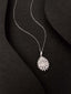 14K GOLD 0.75 CT NATURAL H DIAMOND NECKLACE