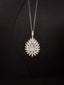 14K GOLD 0.75 CT NATURAL H DIAMOND NECKLACE