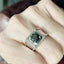 14K GOLD 1.93 CT NATURAL BLACK DIAMOND RING