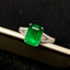 14K GOLD 2.33 CTW NATURAL EMERALD & DIAMOND RING