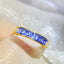 14K GOLD 1.55 CT NATURAL SAPPHIRE & DIAMOND RING