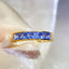 14K GOLD 1.55 CT NATURAL SAPPHIRE & DIAMOND RING