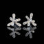 14K GOLD 0.42 CT NATURAL H DIAMOND EARRINGS