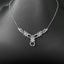 14K GOLD 0.89 CT NATURAL H DIAMOND NECKLACE