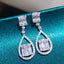14K GOLD 1.7 CT NATURAL H DIAMOND EARRINGS