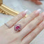 14K GOLD 1.98 CTW NATURAL PADPARADSCHA SAPPHIRE & DIAMOND RING