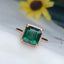 14K GOLD 4.5 CT NATURAL TOURMALINE & DIAMOND RING