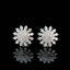 14K GOLD 1 CT NATURAL H DIAMOND EARRINGS