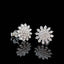 14K GOLD 1 CT NATURAL H DIAMOND EARRINGS