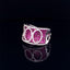 14K GOLD 2.7 CTW NATURAL RUBY & DIAMOND RING